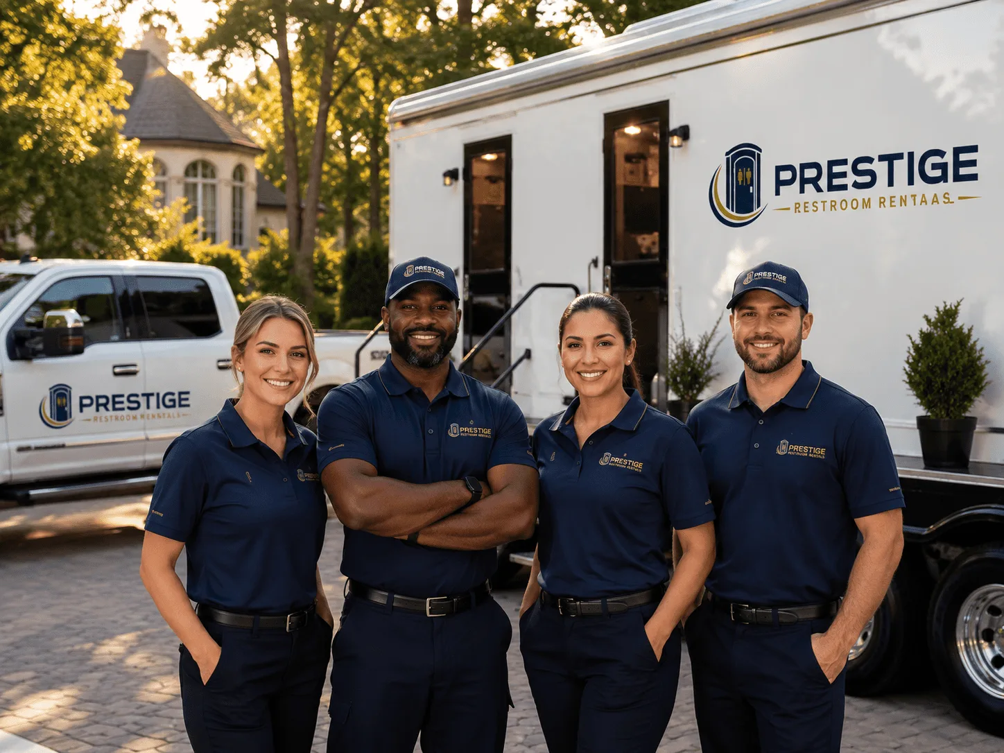 Trusted Luxury Portable Restrooms company in Rockham, SD